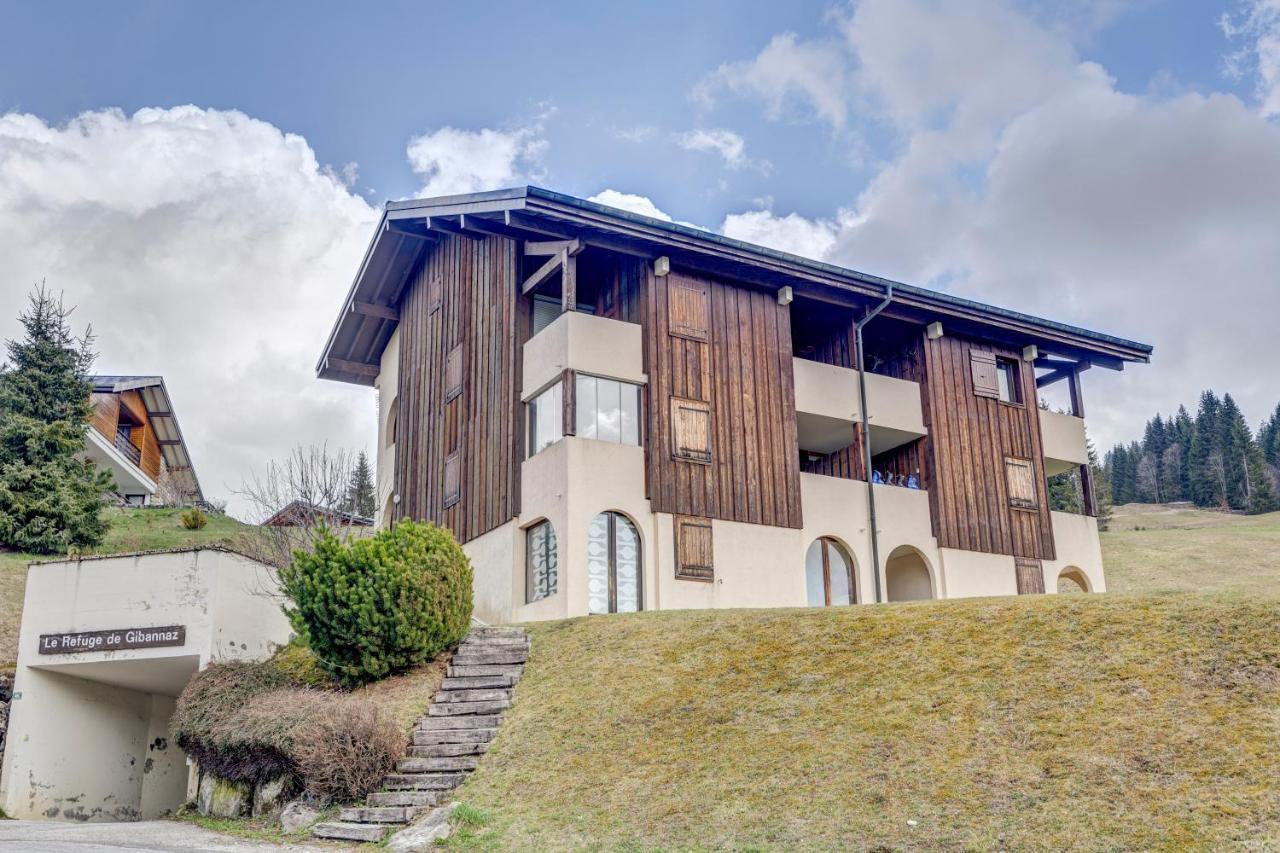 Ferienwohnung Le Refuge de Gibannaz Les Gets Exterior foto
